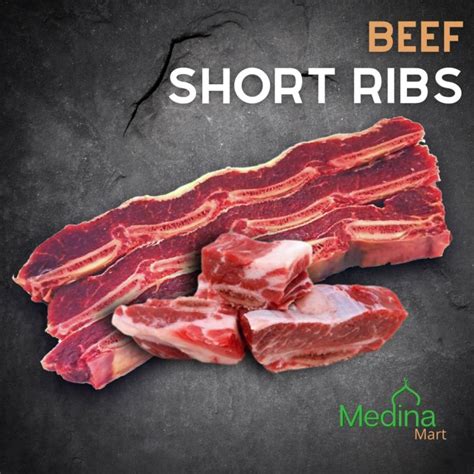 Halal Grass Fed Beef Short Ribs Rusuk 1kg Lazada Singapore