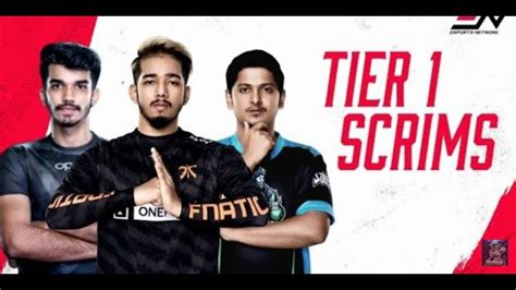 Watch Soul Fnatic IND GODL In T1 Scrims Pubg Mobile YouTube