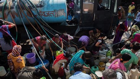 Delhi Water Crisis Exposes A Fragile Infrastructure The New York Times