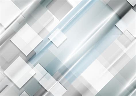 Premium Vector Grey Blue Technology Geometric Abstract Background