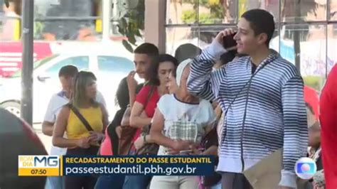 Vídeo Últimos dias para recadastramento do meio passe em Belo