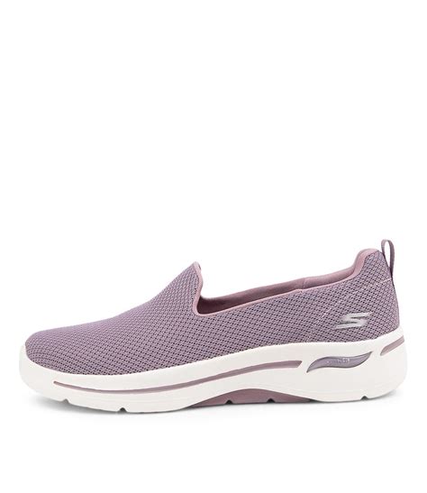 Shop Skechers 124401 Go Walk Arch Fit G Sk Mauve Sneakers With Free Shipping Shoe Trove