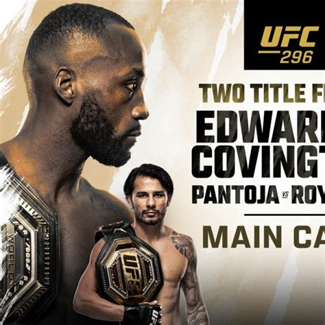 Stream [LIVE STREAM#!] How To Watch UFC 296: Date, Time, Fight Card