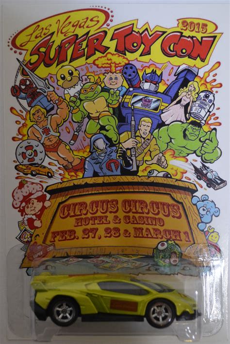 Lamborghini Veneno Custom Made Hot Wheels With Real Rider Rubber Wheels Limited Edition Las