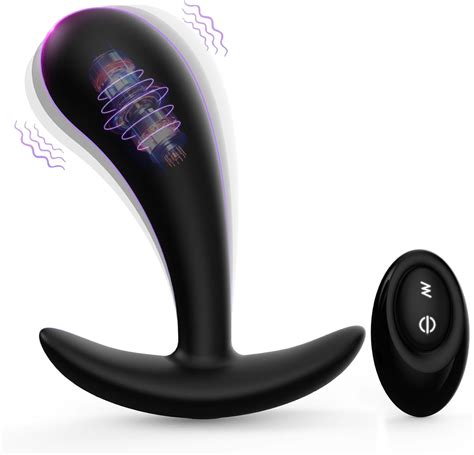 Amazon Vibrating Butt Plug Anal Trainer Soft Silicone Prostate Massager With Powerful
