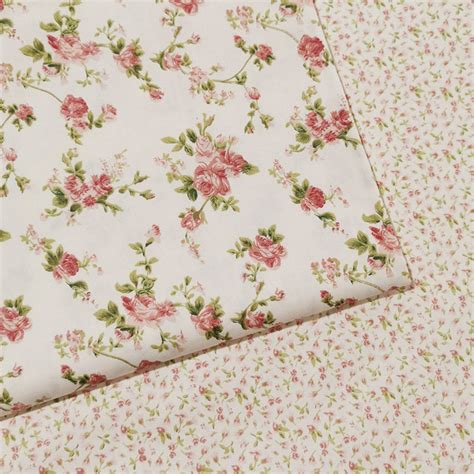 5191 Cottage Chic Rose Flower Floral Cotton Fabric 62 Inch - Etsy