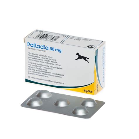 Palladia 50Mg 20 Comp - Suministros de Zootecnia S.L.