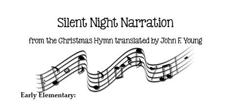 Silent Night Christmas Sheet Music Clipart