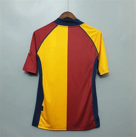 As Roma 2000 2001 Home Jersey