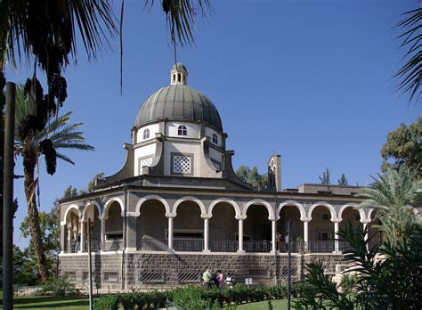 Church Of The Beatitudes In Galilee The Church Of The Beatitudes