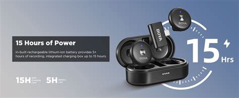 BOYA Микрофон BOYA Omic Микрофон 2TX 1RX черный Type-c, шоколадный ...