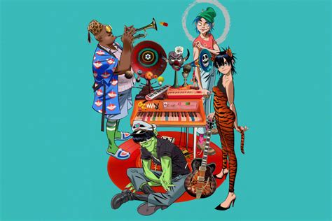 Gorillaz present the first season of their 'Song Machine' - Electronic Groove