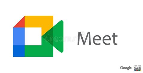 google meet logo google llc apps  google official  logotypes