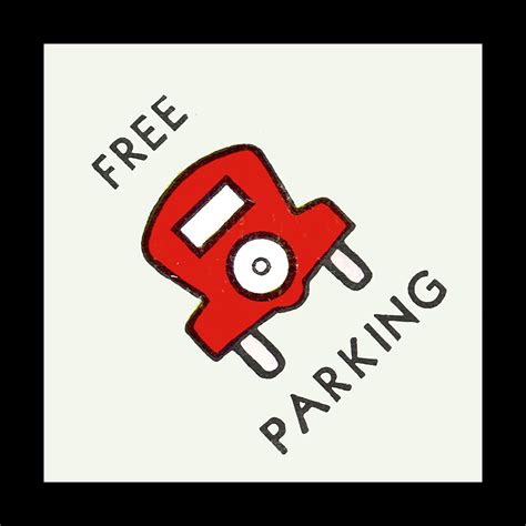 Monopoly Square - Free Parking - Interior Elements