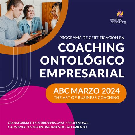 Programa Certificaci N Coaching Ontol Gico Abc Marzo