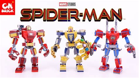 Lego Spider Man Mech 76146 Speed Build Lego Videos Youtube