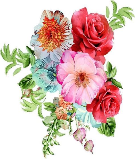 Pin by Sebile Bozacı on Dekopaj desenleri Flower painting Flower art