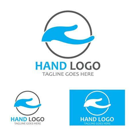 Hand logo icon vector design template illustration 10772525 Vector Art ...