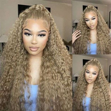 613 Blonde Water Wave Lace Front Wig ShimmerWig