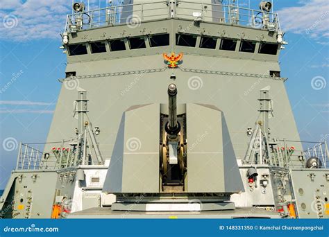 Leonardo Super Rapid Naval Gun And Superstructure Of Htms