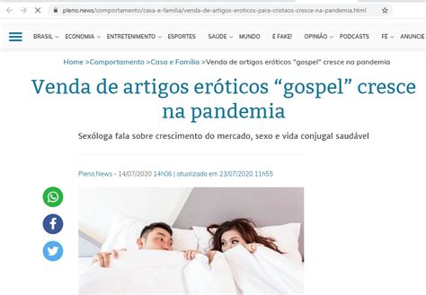 Publicados Brasil Sex Shops Evang Licas Existem E T M P Blico Fiel