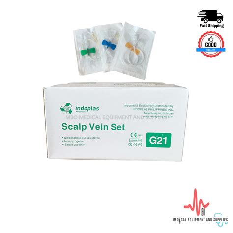 Scalp Vein Set Gauge 21 23 25 100pcs Box Lazada PH