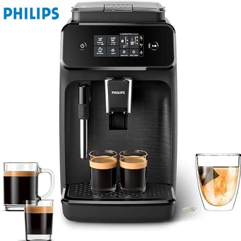 Автоматическая кофемашина Philips Series 1200 EP1221, черный матовый ...
