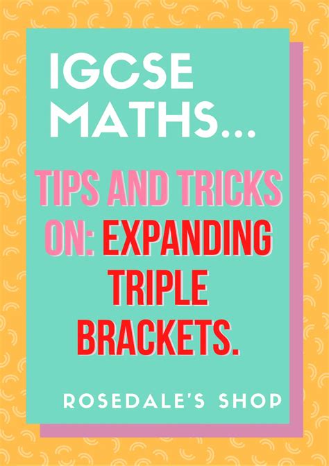 Expanding Triple Brackets GCSE / IGCSE Mathematics | Exam Revision ...