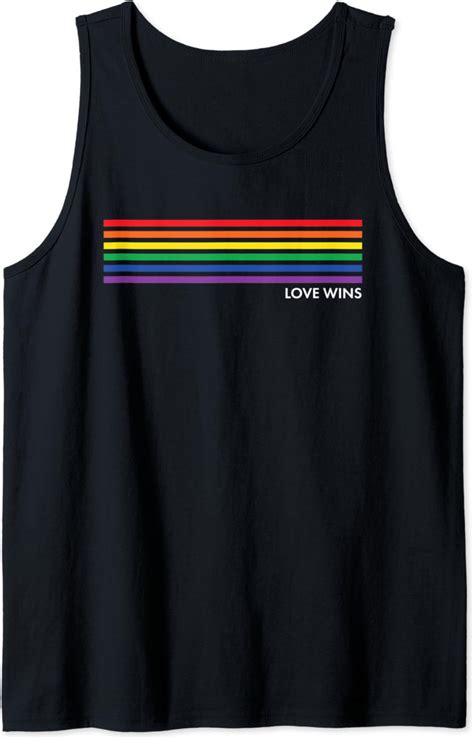 Amazon Gay Pride Rainbow Equality Gift Tank Top Clothing Shoes Jewelry