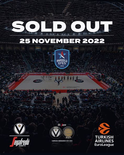 Virtus Bologna il PalaDozza è sold out per la sfida contro l Efes