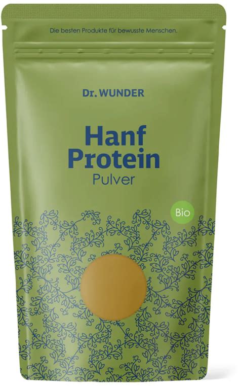 Konopljini Proteini V Prahu Bio 400 G Dr Wunder VitalAbo Spletna