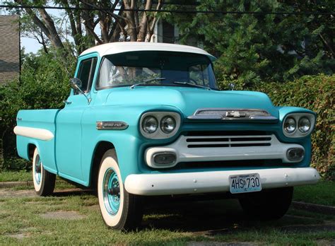 All American Classic Cars 1959 Chevrolet Apache Fleetside Pickup Truck