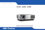 Sanyo Pro Xtrax Multiverse Projector Instructions | Manualzz