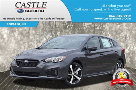 New 2018 Subaru Impreza Sport Hatchback in Portage #18347 | Castle Automotive Group