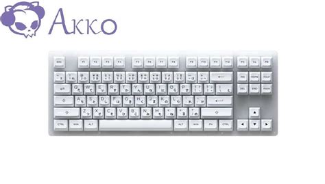 Akko Acr Hot Swappable Rgb Acrylic Mechanical Keyboard White Online At Best Price In