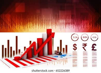 Stock Market Share Down Arrow Vector Stock Vector Royalty Free 1720728013