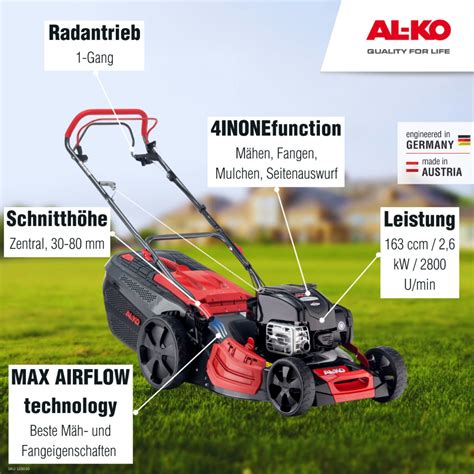 AL-KO Benzin-Rasenmäher Premium 523 SP-B | AL-KO Gardentech