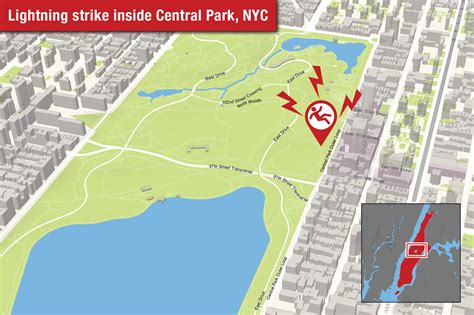 Teen struck by lightning in NYCs Central Park after freak thunderstorm