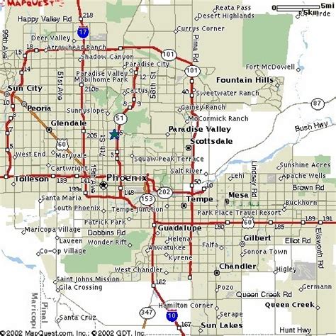 Printable Phoenix Map