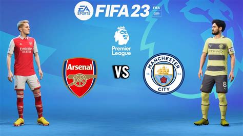 Fifa 23 Arsenal Vs Man City English Premier League 2223 Full Match