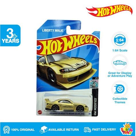 Hot Wheels LB Super Silhouette Nissan Silvia S Emas F Lazada Indonesia