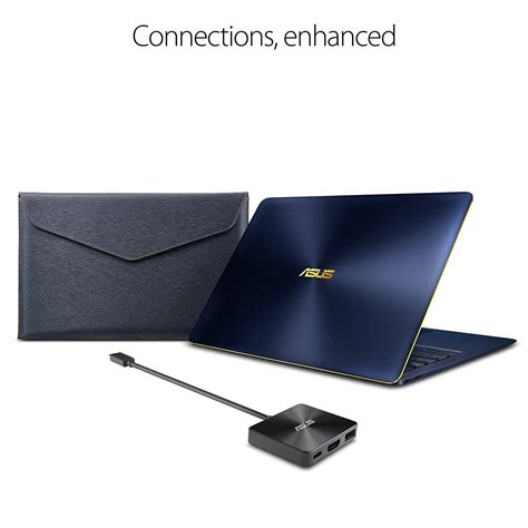 ASUS UX490UA IH74 BL ZenBook 3 Deluxe 14 FHD Ultraportable Laptop