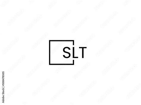 slt letter initial logo design vector illustration stock vector adobe