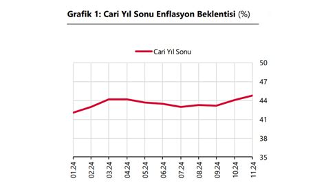 Merkez Bankas Beklenti Anketini Yay Nlad D Nyas Enflasyonla