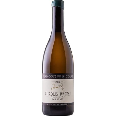 Fran Ois De Nicolay Chablis Vau De Vey Aoc Chablis Er Cru Wina Pl