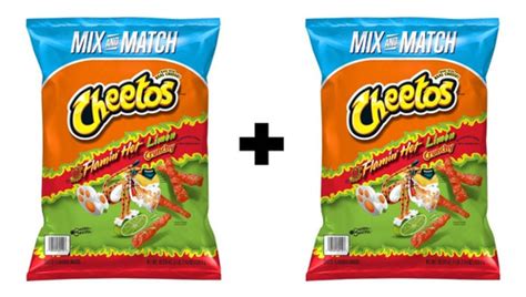 Cheetos Flamin Hot Limon Crunchy Americanos Bolsa De Gr Meses