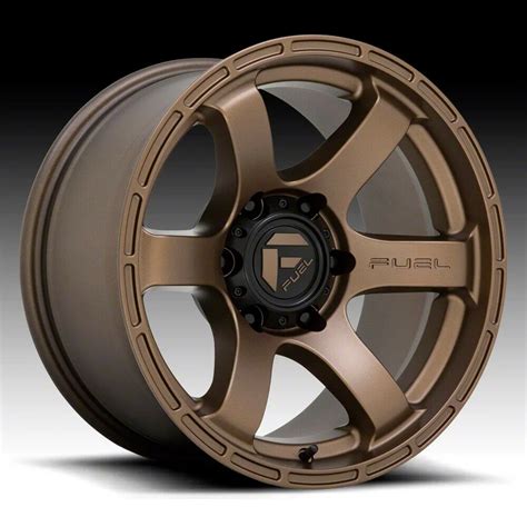 Fuel Wheels Tacoma Rush Matte Bronze 6 Lug Wheel 18x9 20mm Offset D76818908457 05 15 Tacoma