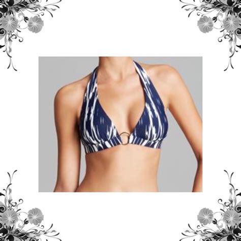 Shoshanna Swim Shoshanna East Lake Ikat Halter Bikini Top Poshmark