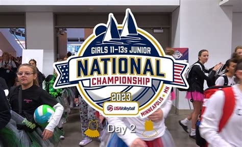 Usa Volleyball Girls Junior National Championship S Day