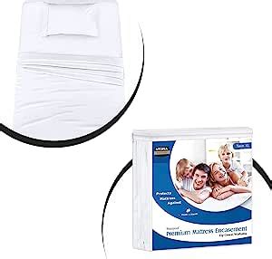 Amazon Utopia Bedding Bundle Of Zippered Mattress Encasement Fits